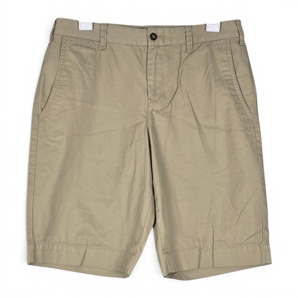 Polo Ralph Lauren Womens Khaki Chino Shorts Tan Cotton Twill Size 4
